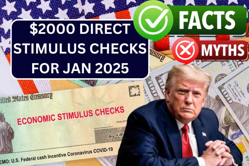 $2,000 Direct Stimulus Check For January 2025 - Check Payment Dates