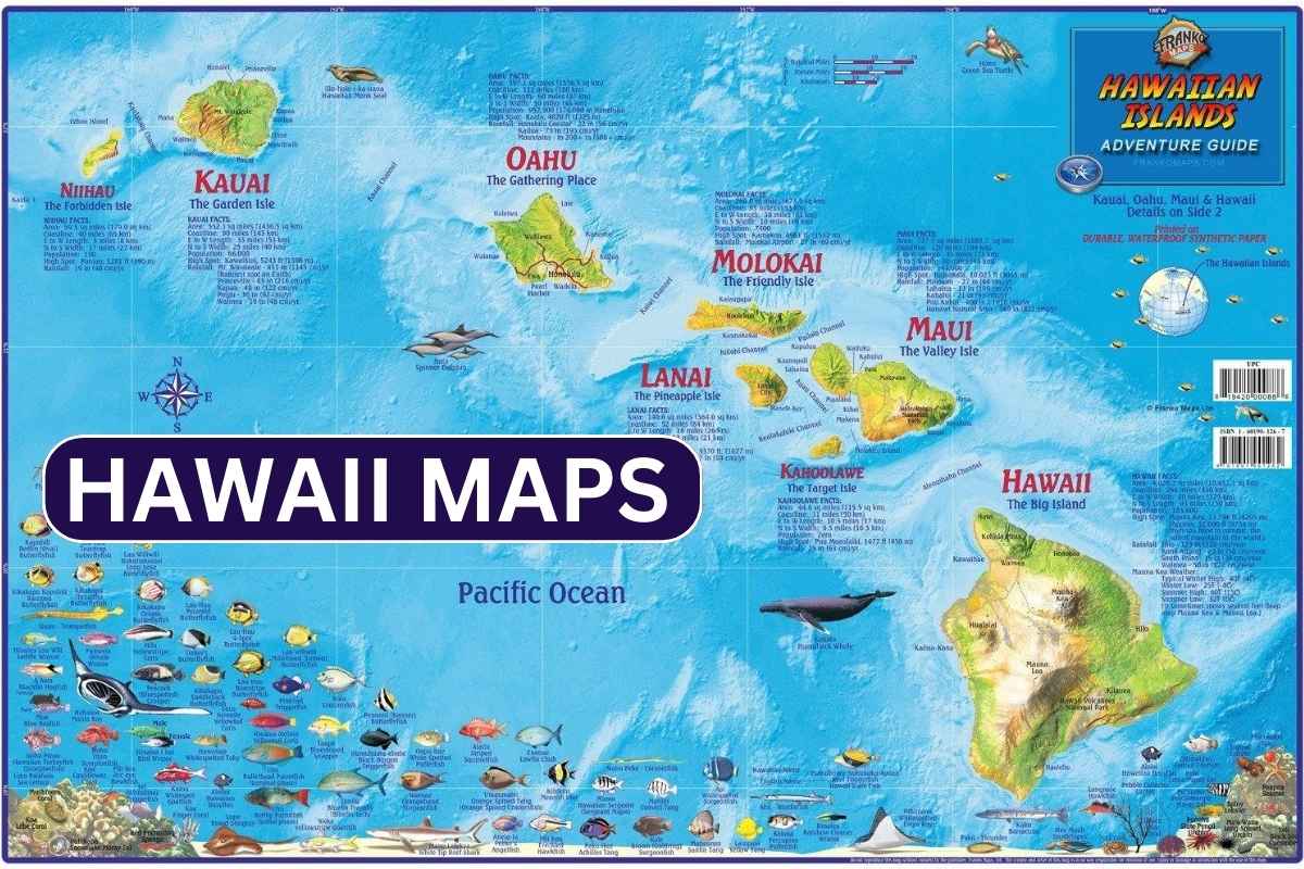 Hawaii Maps 2025, Attractions, City list