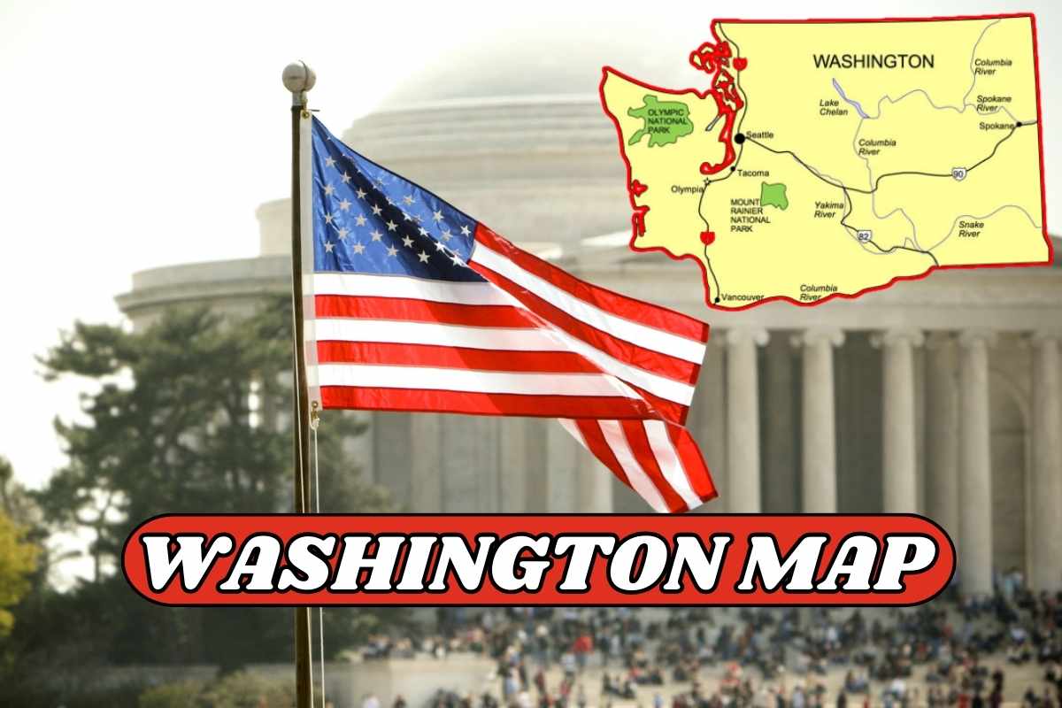 US Washington Map 2025