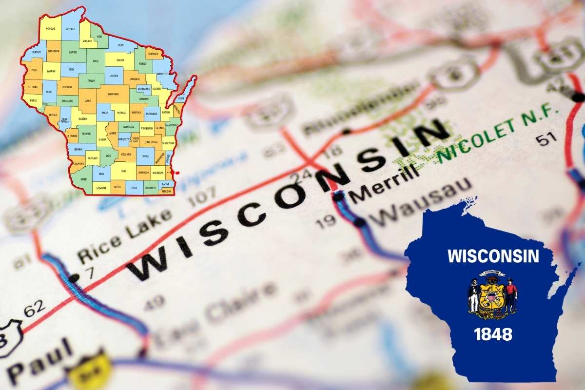 Wisconsin State Map